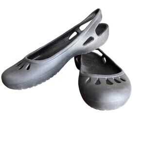 Crocs Sandals Sling Backs, Women's Size 8, Black